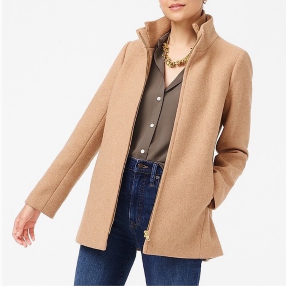 J. Crew New with Tags Wool Blend  Coat Pink P00 00P PXS